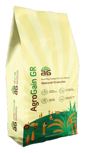 AgroGain GR - Red Macroalgal Extract Based Natural Granules (granule pouch)