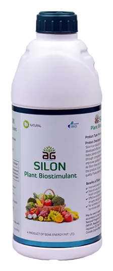 AG Silon - Plant Biostimulant (1 L white bottle, silicon-based, IMO certified organic)