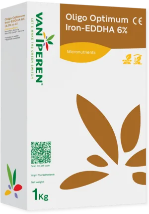 Oligo Optimum Iron-EDDHA 6% (4.0% o-o), 1 kg carton