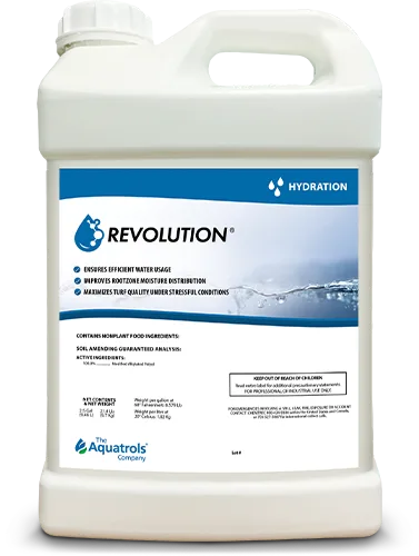 Revolution (Hydration) soil surfactant, 2.5 gallon jug