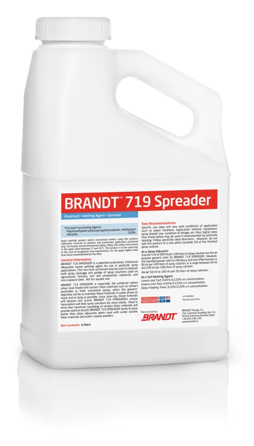 BRANDT® 719 Spreader, trisiloxane alkoxylate wetting agent / penetrant