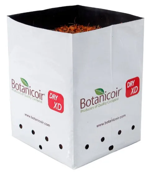 Coir open top containers for single plants, Botanicoir Dry XD open top container (OTC)