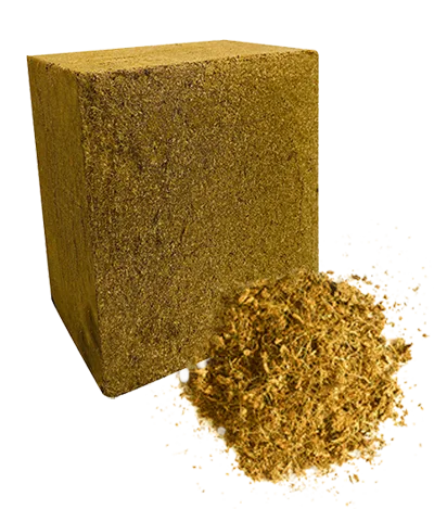 Turf and Landscaping Block (RIOCOCO Turf Mix) - compressed block, 28 x 28 x 14 cm dry, EC < 0.75 mS/cm